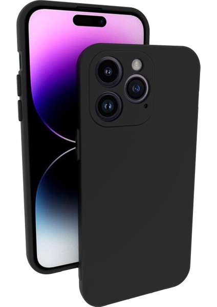 iPhone 14 Pro Max Kılıf Kamera Korumalı Silikon Rubber Arka Kapak