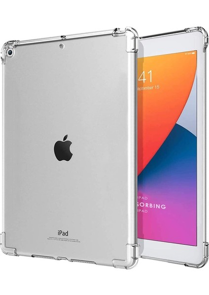 Apple iPad 9.7 (2017) Kılıf Olex Köşeleri Korumalı Tank Kılıf Zipax-Olex