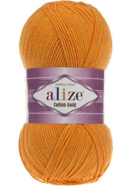 Cotton Gold Bal Kabağı El Örgü Ipliği