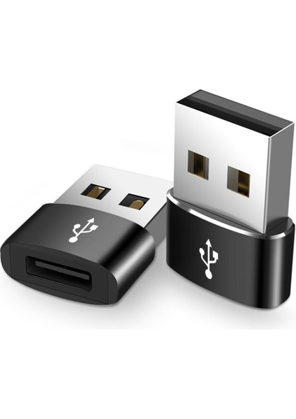 USB Erkek to Type-C Dişi Adaptör Şarj/Data Çevirici