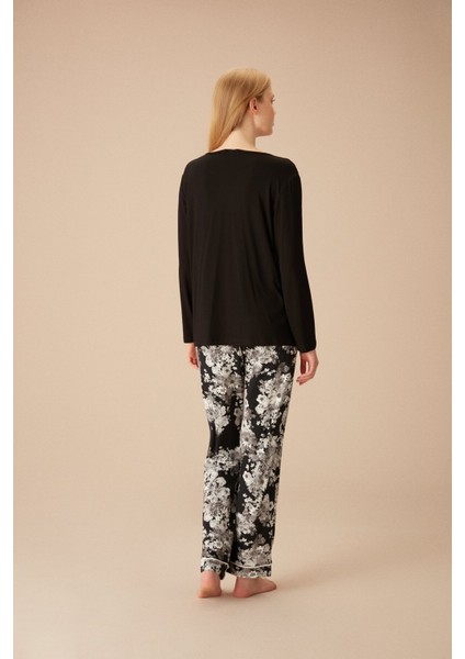 Black Rose Pijama Takımı