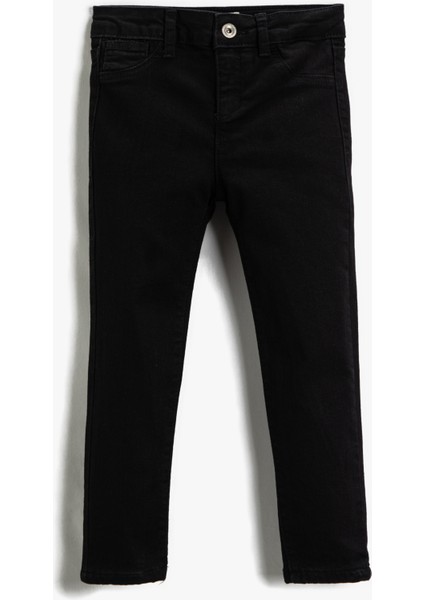 Basic Okul Pantolonu Slim Fit