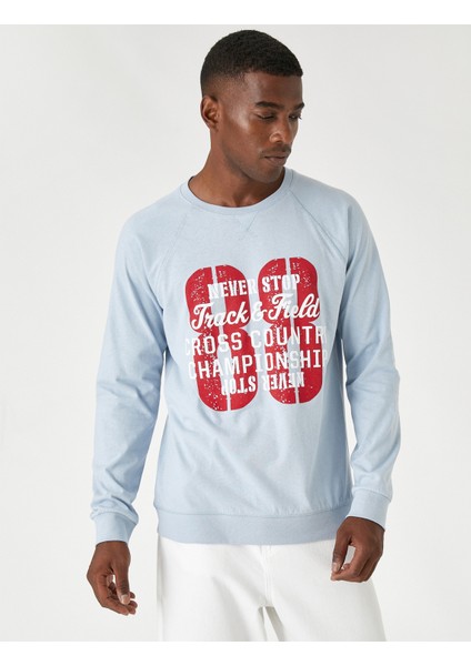 Kolej Tişört Uzun Kollu Baskılı modelleri