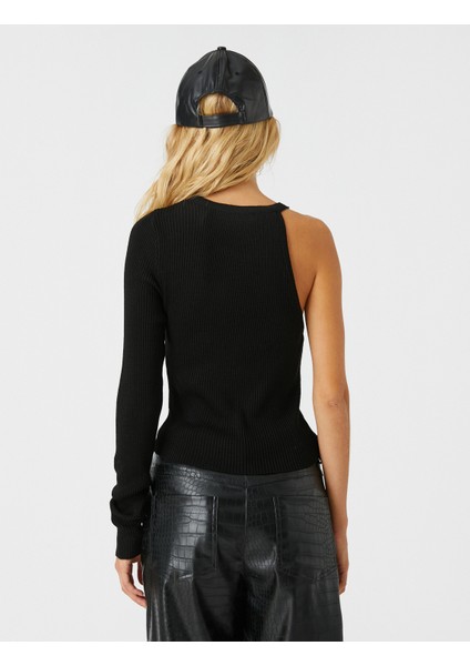 Tek Omuz Kazak Metal Aksesuarlı fırsatları