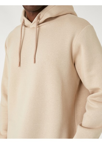 Basic Kapşonlu Sweatshirt indirimleri