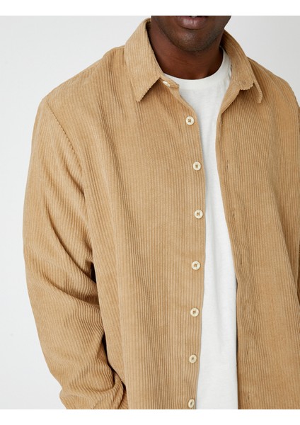 Fitilli Kadife Gömlek indirimleri