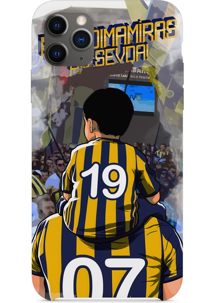 Evladıma Miras Bu Sevda Baskılı Iphone 11 Pro Silikon Telefon Kılıfı Fenerbahçe