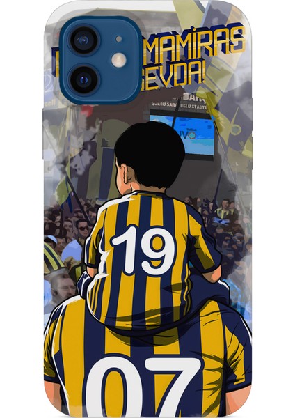 Asya Case Evladıma Miras Bu Sevda Baskılı Iphone 12 Mini Silikon Telefon Kılıfı Fenerbahçe