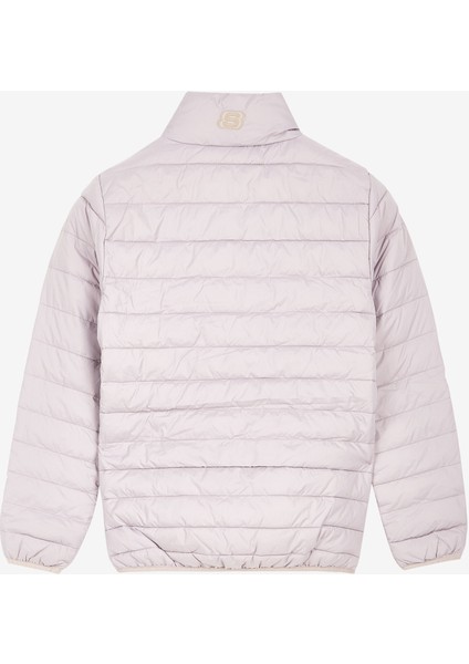 W Turtle Neck Essential Jacket Mor Kadın Mont S212273-506 fiyatları