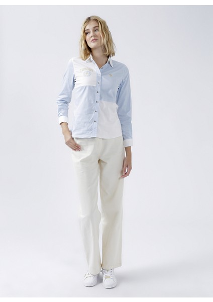 Gömlek Yaka Beyaz Kadın Gömlek ZER022K fiyatları