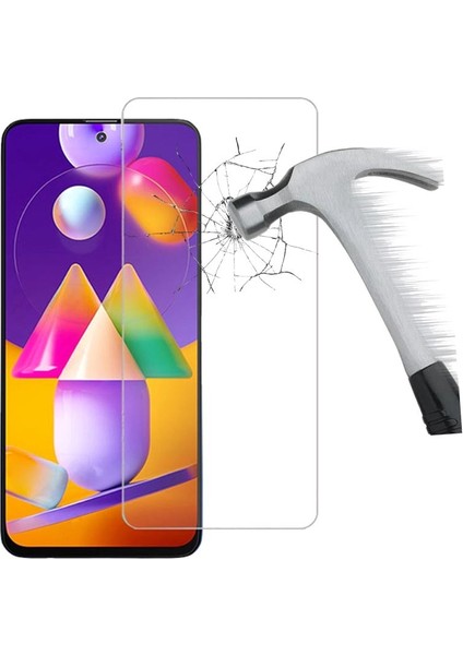 Samsung Galaxy M31S Ekran Koruyucu 2 Adet Temperli Kırılmaz Cam