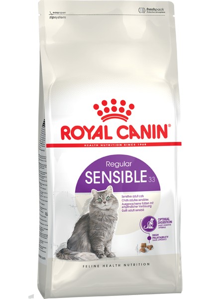 Royal Canin Sensible 33 Hassas Sindirimi Olan Kediler Için Mama 4 kg