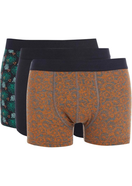 Regular Fit 3'lü Boxer T4099AZ22SP