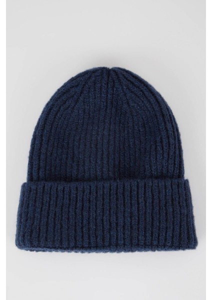 Erkek İşlemeli Triko Bere U9177AZ22WN modelleri