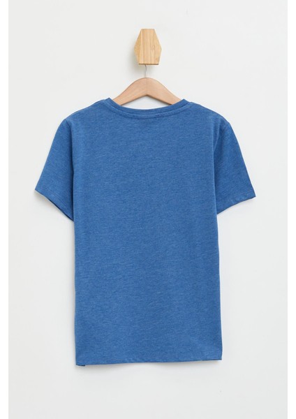 Erkek Çocuk V Yaka Tekli Kısa Kollu Kısa Kollu Tişört K1698A620SP indirimleri