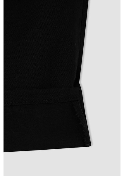 Kız Çocuk Slouchy Fit Paperbag Bel Fit Jean Pantolon R7124A621AU indirimleri