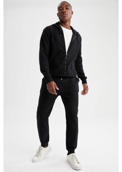 Slim Fit Basic Pamuklu Jogger Eşofman Altı N0140Az21Au