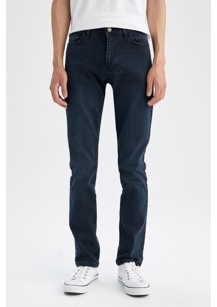 Pedro Slim Fit Dar Kalıp Normal Bel Dar Paça Jean Pantolon R8791AZ22AU