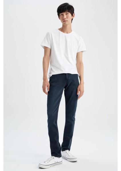 Pedro Slim Fit Dar Kalıp Normal Bel Dar Paça Jean Pantolon R8791AZ22AU
