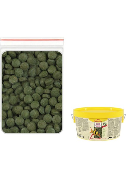 Plankton Tabs 100ad. Tablet Balık Yemi (Açık)