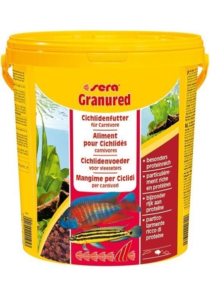 granured 50gr. Balık Yemi (Açık)