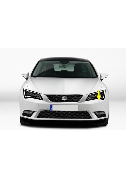 Seat Leon 3 2013-2016 Ön Tampon Sol Far Yıkama Pompası Jeti Kapağı 5F0807753