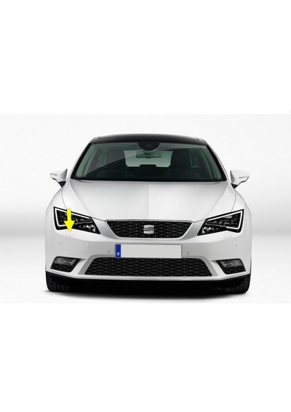 Seat Leon 3 2013-2016 Ön Tampon Sağ Far Yıkama Pompası Jeti Kapağı 5F0807754