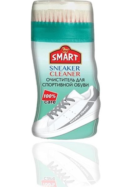 Spor Beyaz Deri ve Kumaş Ayakkabı Boyası 75 Ml. + Smart Spor Ayakkabı Temizleme Şampuanı 125 ml & Bağcık & Kerata Seti