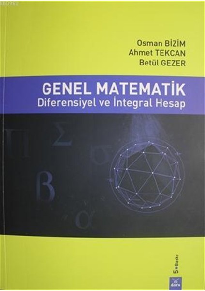 Genel Matematik; Diferensiyel ve Integral Hesap (Ciltli)
