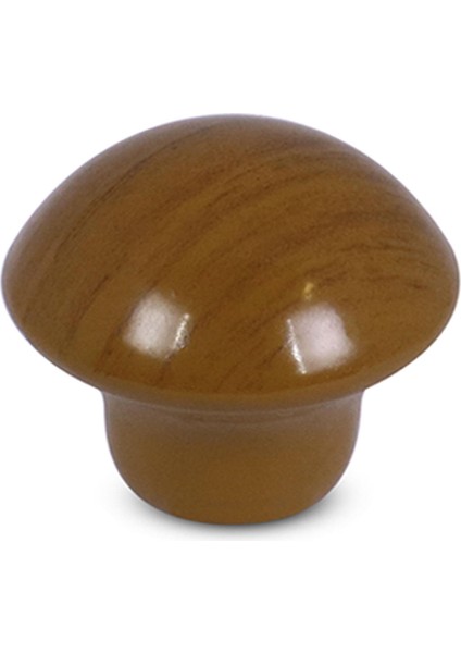 Mantar Düğme Kulp Çekmece Dolap Kapak Kulpu Kulbu Meşe (10 Adet) fiyatları