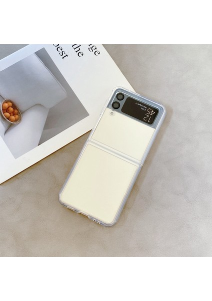 Samsung Galaxy Z Flip4 Yuvarlak Kenar Tpu Katlanır Telefon Kılıfı Şeffaf (Yurt Dışından) fiyatları