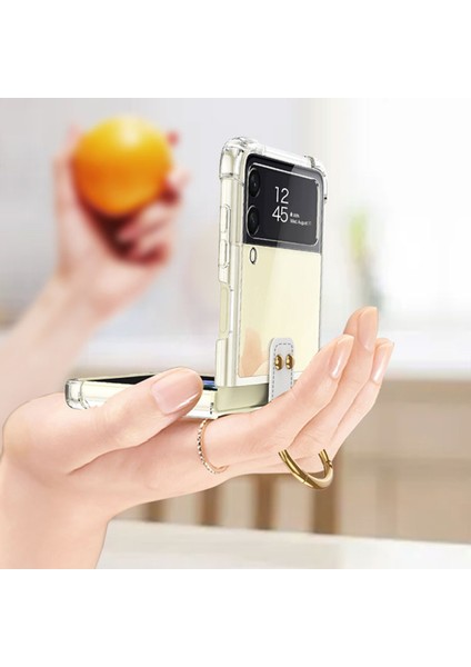 Samsung Galaxy Z Flip4 Için Gkk Hava Yastığı Koruyucu Telefon Kılıfı Pembe (Yurt Dışından) fiyatları