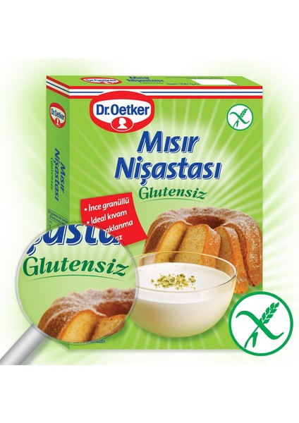 Glutensiz Mısır Nişastası - 150 Gr.