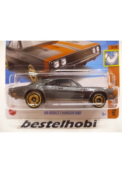 Dodge Charger 500 1969 Hot Wheels modelleri