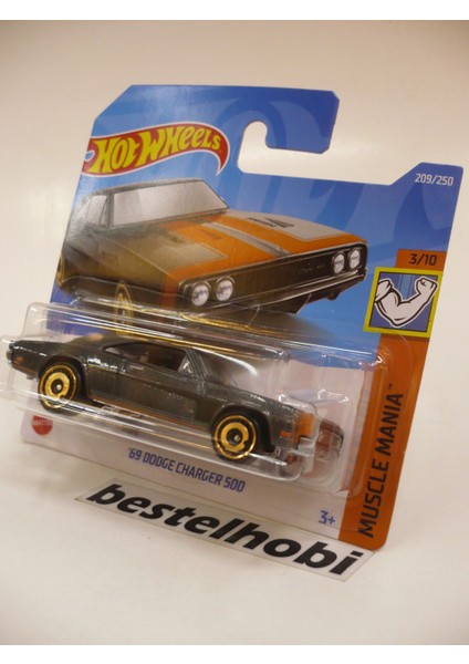 Dodge Charger 500 1969 Hot Wheels indirimleri