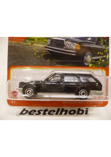 Mercedes W123 Wagon Black Matchbox