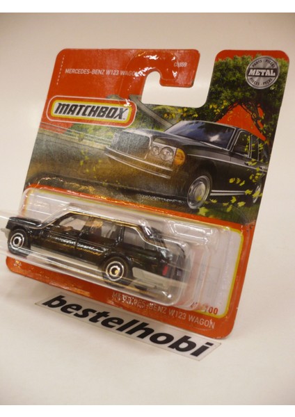 Mercedes W123 Wagon Black Matchbox