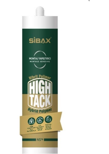 Siba x Ultra Güçlü Silikon Korniş Yapıştırıcı Silikon 330 Kg