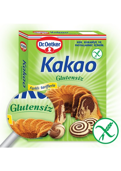 Dr. Oetker Glutensiz Kakao 70 gr