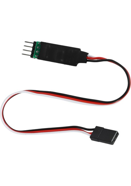 LED Lamba Işık Kontrol Anahtarı Panel Sistemi Açma/kapama 3ch Için Rc Araba Araç Modeli Parça Erişimi Için 1/10 1/8 Rc Traxxas CC01 4WD Eksenel SCX10 Model Araba, 1 Adet