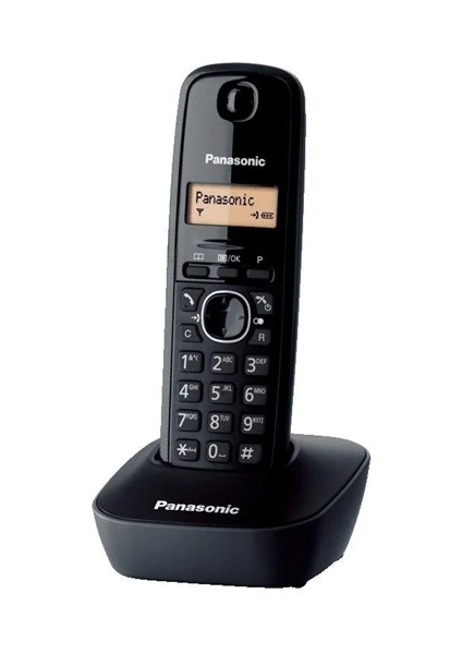 Kx TG1611 Dect Telefon-Siyah_gri Dect Telefon, Siyah