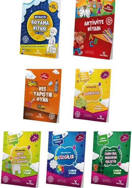 3-6 Yaş Eğlenceli Öğretici Aktivite Seti