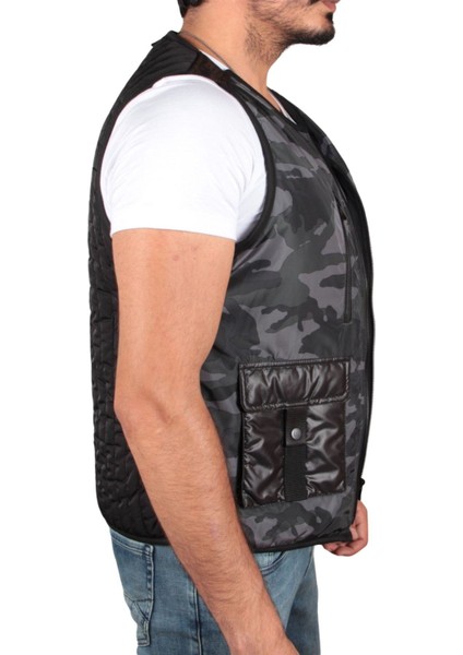 Erkek Kamuflaj Spor Yelek modelleri