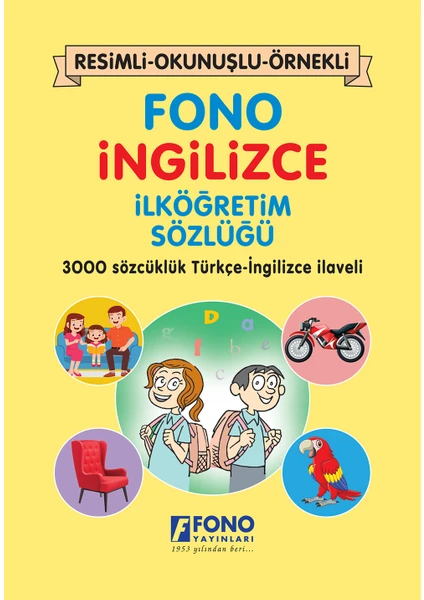 Fono Yayınları İngilizce İlköğretim Sözlüğü