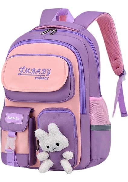 Ilkokul Öğrencisi Karikatür Okul Çantası Hafif Sırt Çantası