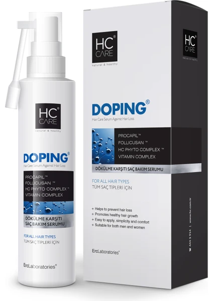 HC Care Doping Dökülme Karşıtı Saç Bakım Serumu - 100 ml