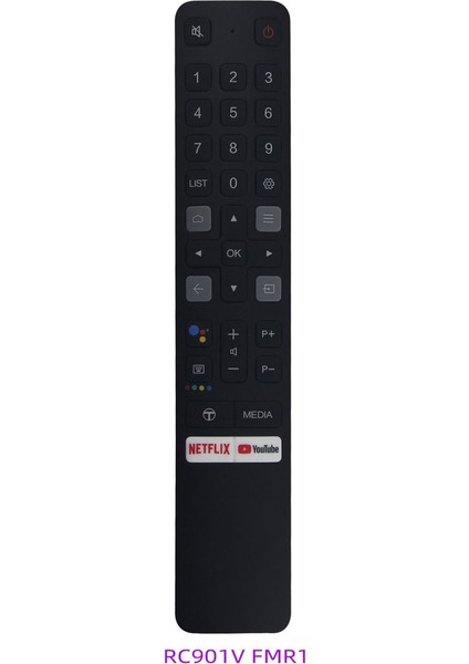 Tcl Akıllı Tv Için Uzaktan Kumanda RC901V Uzaktan Kumanda RC901V Fmr1 Fmr5 Fmr7 Fmrd Sessiz (RC901V Fmr1) (Yurt Dışından)