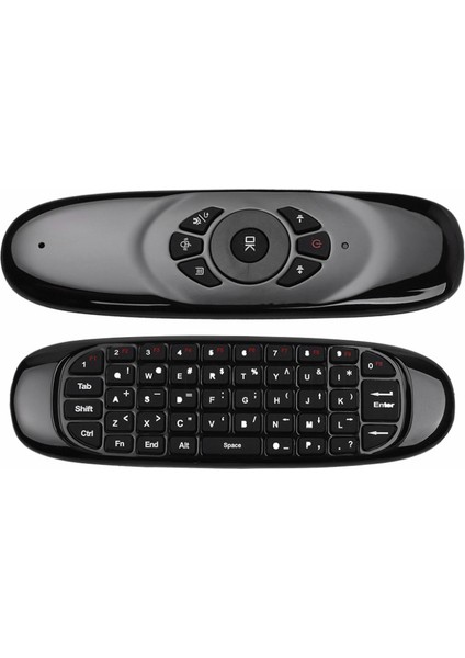 2.4g Air Mouse Kablosuz Klavye Android Tv Kutusu Için Uzaktan Kumanda Bilgisayar Ingilizce Sürüm 6 Eksen Jiroskop