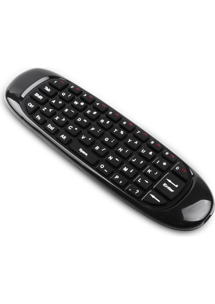 2.4g Air Mouse Kablosuz Klavye Android Tv Kutusu Için Uzaktan Kumanda Bilgisayar Ingilizce Sürüm 6 Eksen Jiroskop