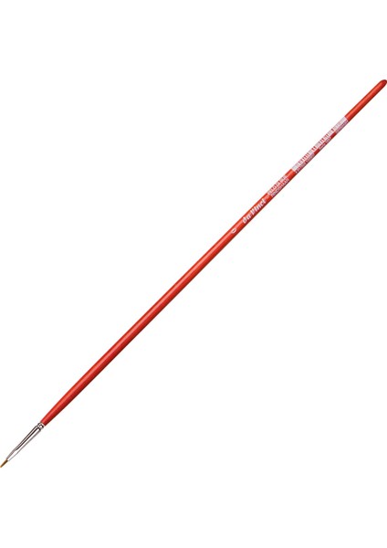 : Pelo Di Bue Manda Kılı Düz Yağlı Boya Fırçası : Seri 1887 : No:0